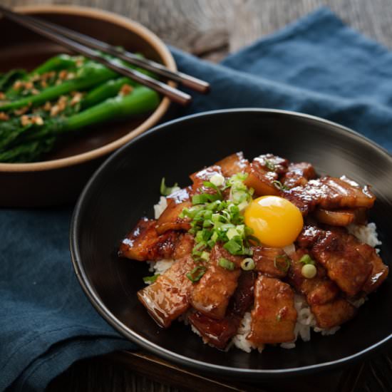 Pork Belly Butadon - Recipe photo by beyondkimchee