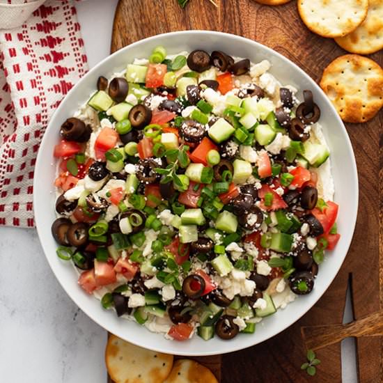 Greek Layered Dip - Recipe photo by bellyfull
