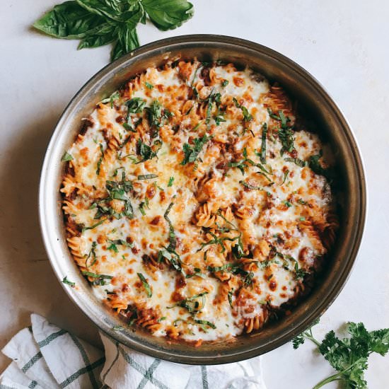 Gluten Free Skillet Lasagna - Recipe photo by OffTheWheatenPath