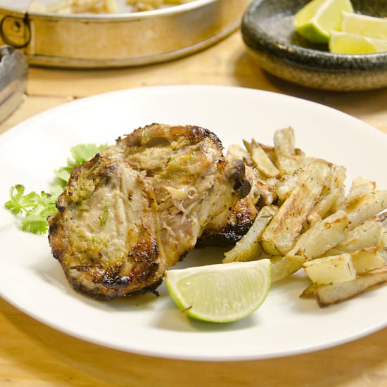 Thai BBQ Chicken - Recipe photo by Hungry PeePor
