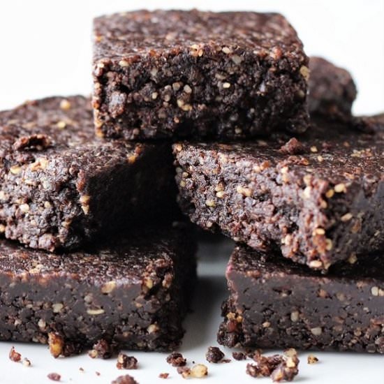 chocolate fruit and nut bars - Recipe photo by nowcookthis