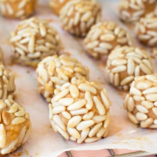 Pinion panellets - Recipe photo by nutrilics