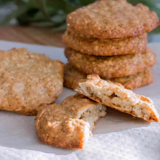 Oatmeal and almond cookies - Recipe photo by nutrilics