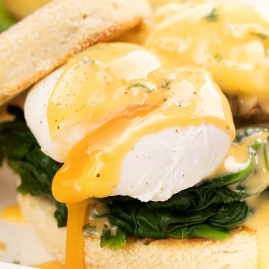 Healthy Tasty Eggs Benedict Recipe - Recipe photo by healthyrecipes101