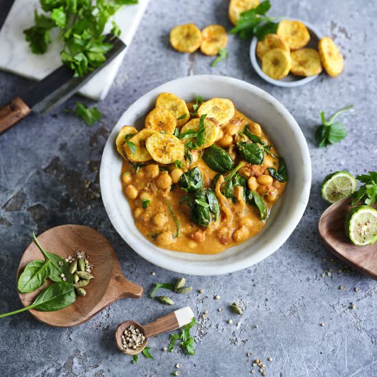BANANA-LUPINE CURRY (VEGAN) - Recipe photo by sabrinasue