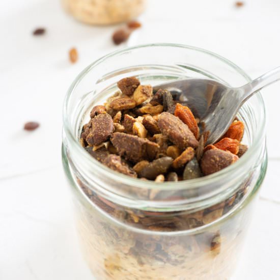 Carrot Cake Overnight Oats - Recipe photo by Lifeandlemons