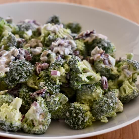 Broccoli Cranberry Salad - Recipe photo by thisdelicioushouse
