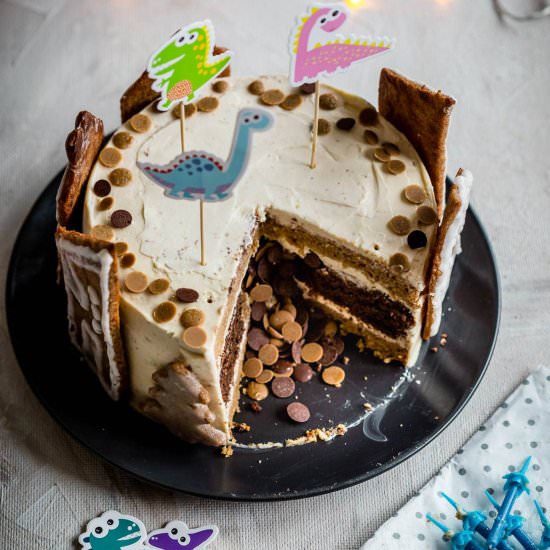 Healthy Piñata Cake - Recipe photo by daniscookings