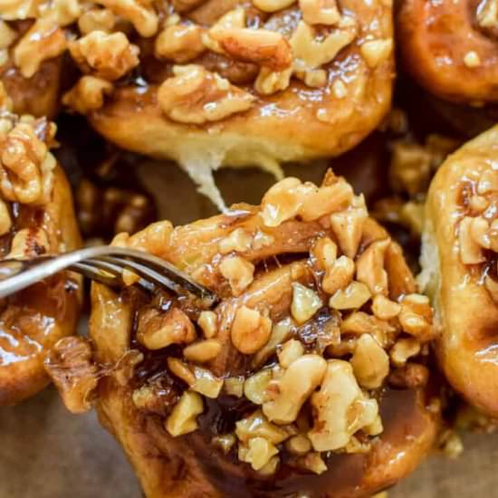Sourdough Sticky Buns - Recipe photo by Home Grown Happiness