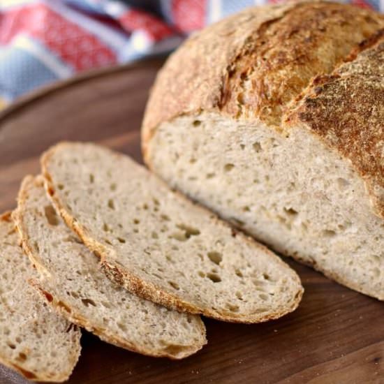 Toasted Oats Bread - Recipe photo by karenskitchenstories