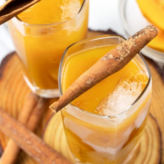 Healthy Harry Potter Pumpkin Juice - Recipe photo by healthyrecipes101
