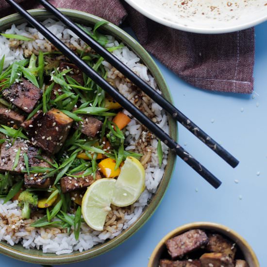 Teriyaki Tofu Stir Fry - Recipe photo by FoodTokWithSherin
