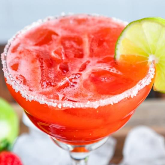 Strawberry Margarita - Recipe photo by culinaryhill