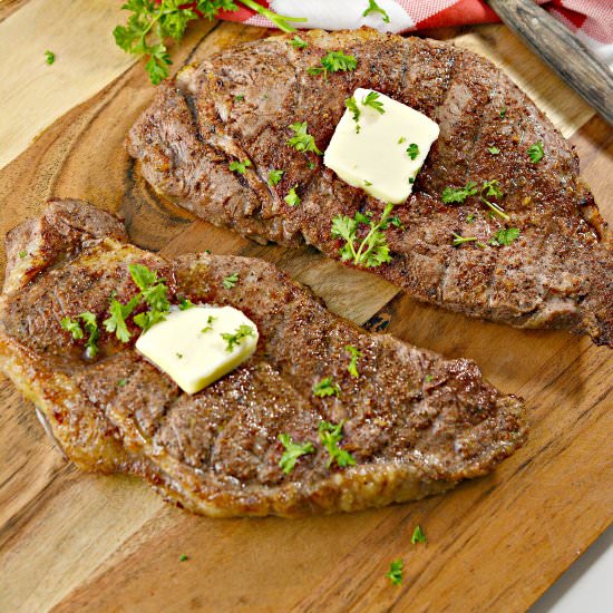 Air Fryer Steak - Recipe photo by littlebitrecipes