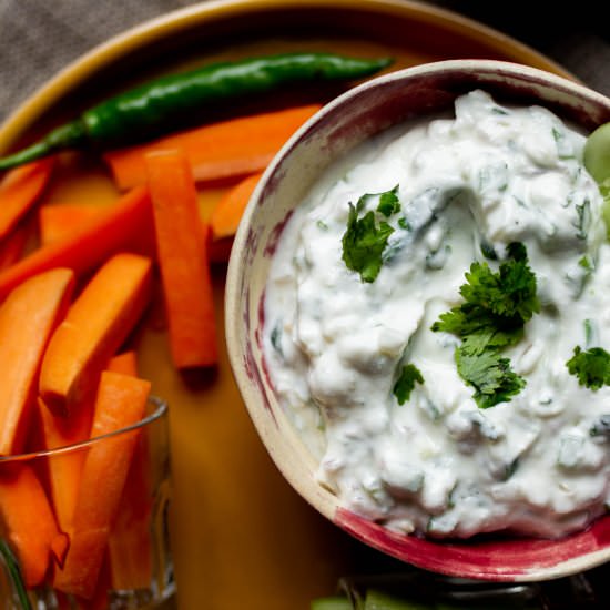 Low Fat Yoghurt Dip - Recipe photo by FoodTokWithSherin