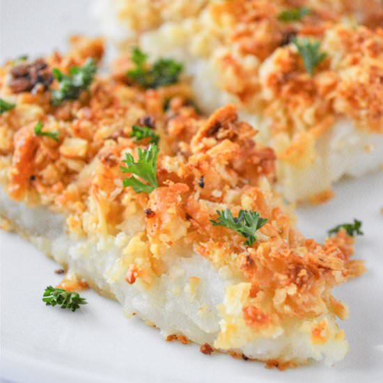 Crispy Baked Cod - Recipe photo by ToSimplyInspire