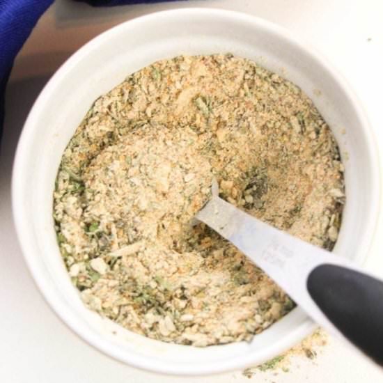 DIY Garlic and Herb Seasoning Mix - Recipe photo by sustain my cooking habit