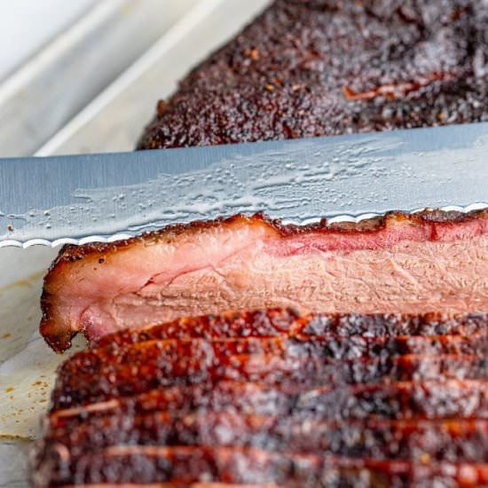 Smoked Brisket - Recipe photo by BBQing With The Nolands
