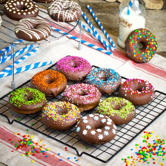 DONUTS SALUDABLES - Recipe photo by JUEGODESABORES