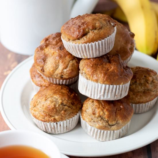 Banana Bread Muffins - Recipe photo by neilshealthymeals
