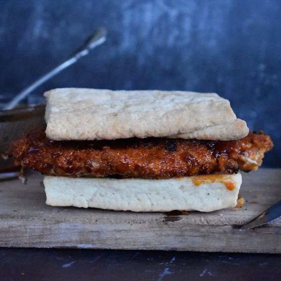 Spicy Chipotle Chicken Sandwich - Recipe photo by kneadmorefood