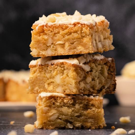 Blondies - Recipe photo by gimmethatflavor