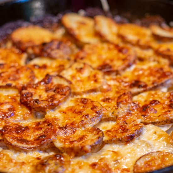 POTATOES DAUPHINOISE - Recipe photo by parsley thyme limoncello