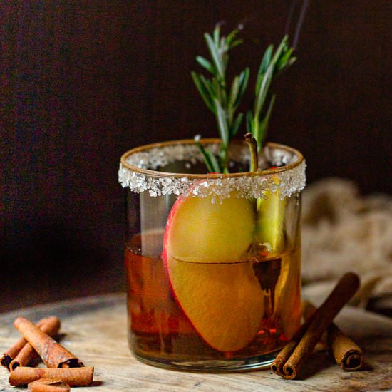 Apple Cider Mocktail - Recipe photo by Intentional Hospitality