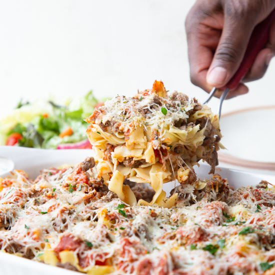 Pizza Casserole - Recipe photo by giftofhospitality
