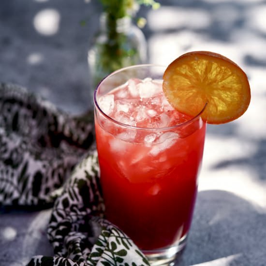Blood Orange-Clementine Screwdriver - Recipe photo by simmerandsauce