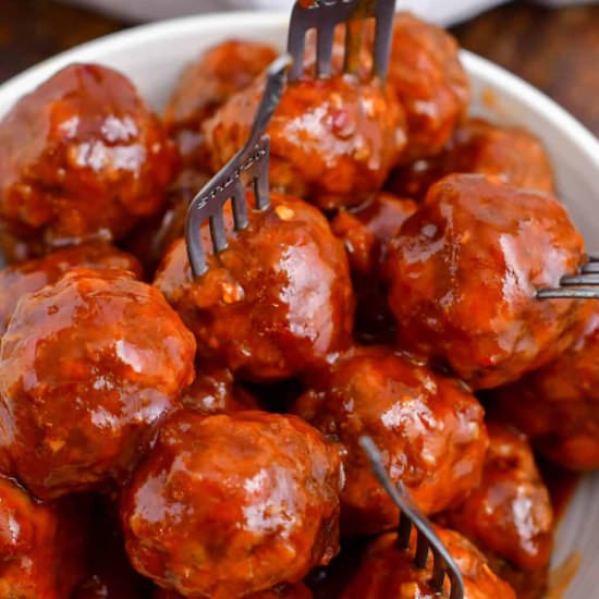 Cocktail Meatballs! - Recipe photo by WillCookForSmiles