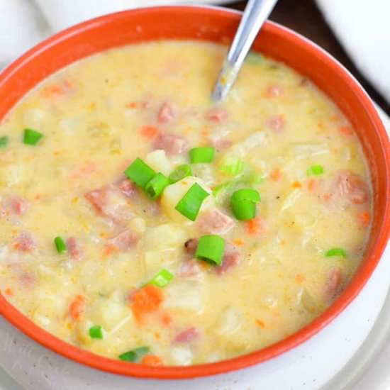 Ham and Potato Soup - Recipe photo by WillCookForSmiles