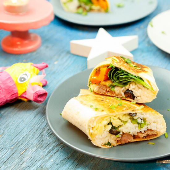 Carne Asada Burritos - Recipe photo by Fitty Foodlicious