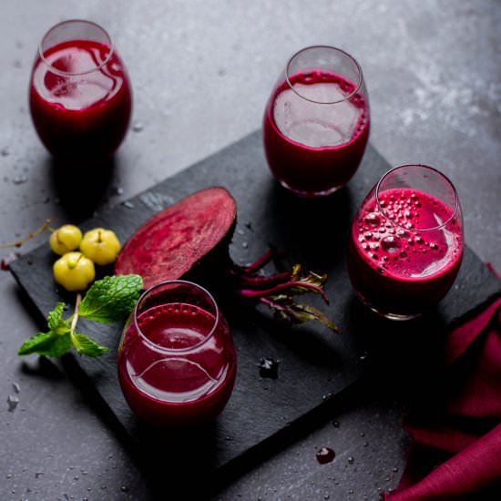 Beetroot Shots - Recipe photo by FoodTokWithSherin