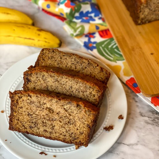 Super Easy Banana Bread - Recipe photo by Whiskfulcooking