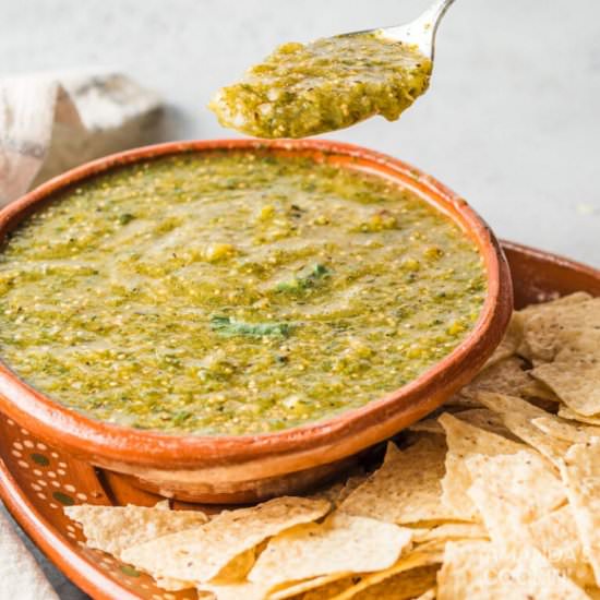Salsa Verde (Green Salsa) - Recipe photo by amandascookin