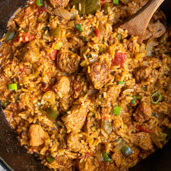 vegan jambalaya - Recipe photo by fromthecomfortofmybowl