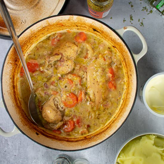 Chicken and Cider Casserole - Recipe photo by donnadundasblog