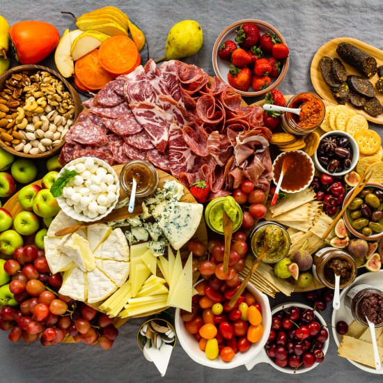 Charcuterie Board Ideas - Recipe photo by Spoonabilities