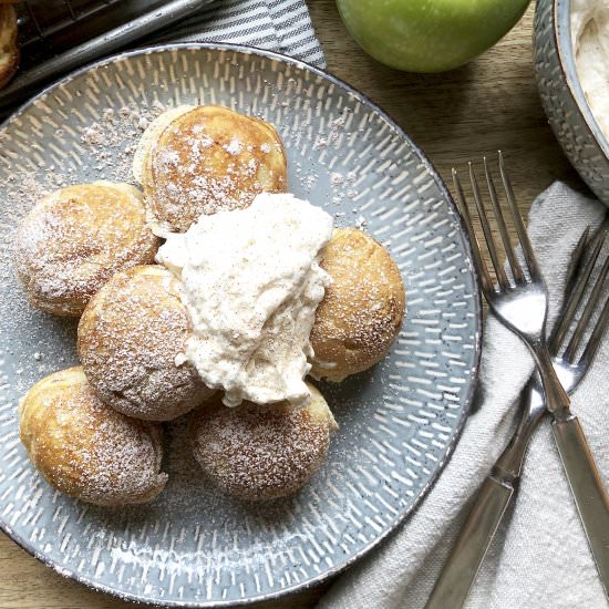 apple-filled ebelskiver - Recipe photo by ahintofrosemary