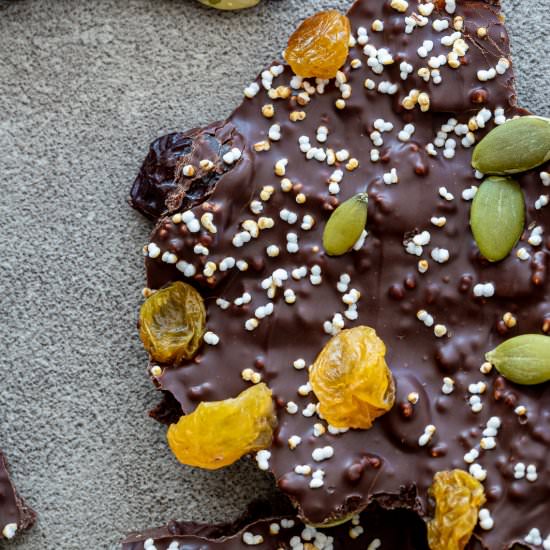 Popped Amaranth Bark - Recipe photo by Aredspatula