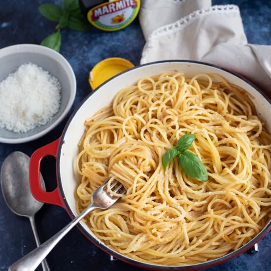 Marmite Spaghetti - Recipe photo by effortlessfoodie