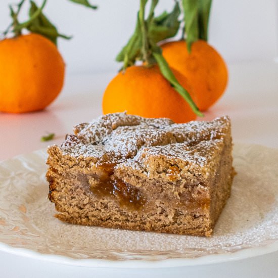 Gluten-Free Apricot Linzer Squares - Recipe photo by Only Gluten Free Recipes