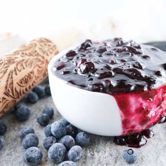 Blueberry Pie Filling - Recipe photo by lifebeginswithdessert