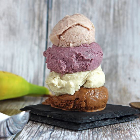Blender Banana Ice Creams - Recipe photo by glutenfreealchemist