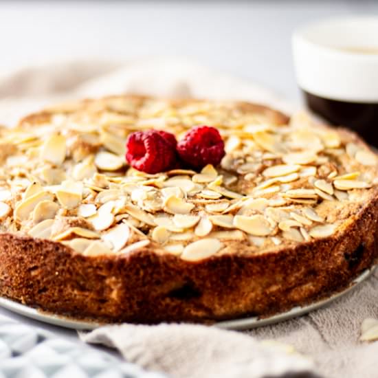 Pear and Raspberry Cake - Recipe photo by The Littlest Crumb