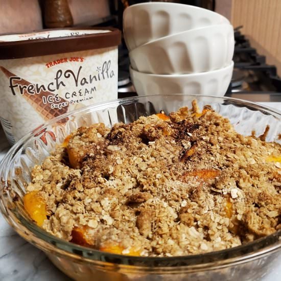 Wood Ranch Mom’s Deep Dish Cobbler - Recipe photo by cocoinkitchen