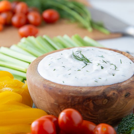 Easy Dill Dip - Recipe photo by giftofhospitality