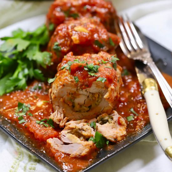 Pork Braciole - Recipe photo by Grits and Pinecones