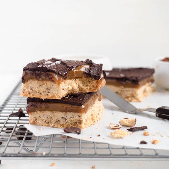 Miso Millionaires Shortbread - Recipe photo by catherine.desserts